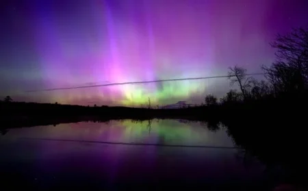 Aurora Lights to Illuminate 15 States This Sunday
