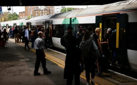 London Train Services Disrupted: Emergency Affects Clapham to Woking Route