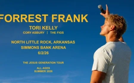 Forrest Frank’s “Jesus Generation Tour” Arrives at Simmons Bank Arena in June