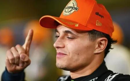 Lando Norris to Race as Car Number 1 After Securing First F1 Title
