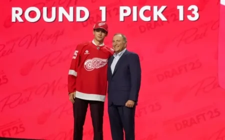 Red Wings’ Carter Bear Joins Team Canada for 2026 World Juniors
