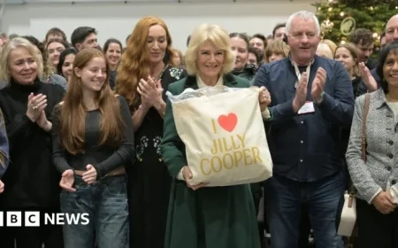 Queen Camilla Engages with Cast and Crew on Bristol’s Rivals Set