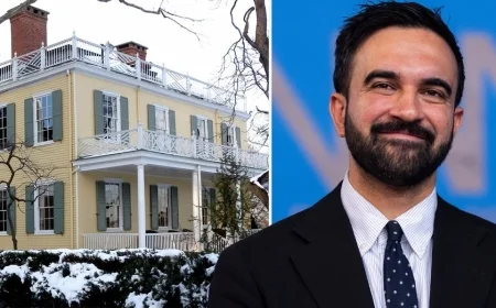 Gracie Mansion back in the spotlight: mayor-elect Zohran Mamdani says he’ll move in after January inauguration