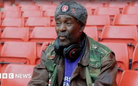 Tributes Pour in for Charlton Fan Norman “Headphones Norm” Baker