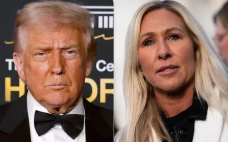 Trump Rebuts Marjorie Taylor Greene’s ‘Traitor’ Claims After ’60 Minutes’ Interview