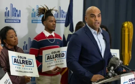 Colin Allred Exits Senate Race to Pursue House Seat
