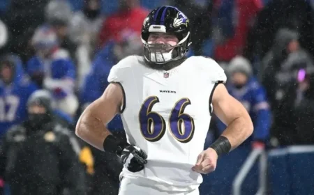 Ravens Guard Suspended for Violating NFL Substance Abuse Policy