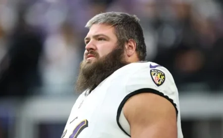 Ravens’ Ben Cleveland Suspended Three Games for NFL Policy Violation