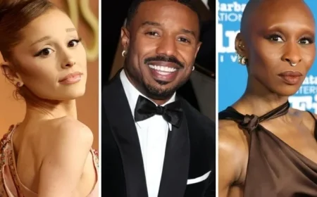 Ariana Grande and Michael B. Jordan Respond to Golden Globe Nominations