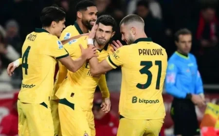 Pulisic Leads AC Milan’s Comeback to Remain on Top Against Torino