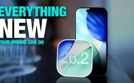 Discover 15 Exciting iPhone Features in iOS 26.2 Update