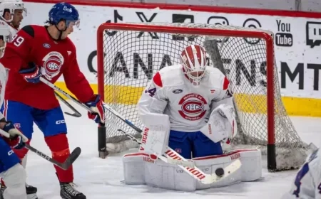 Canadiens Call Up Emergency Goalie