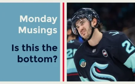 Seattle Kraken: Have They Hit Their Lowest Point This Season?