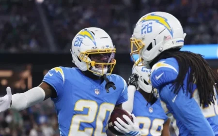 Chargers Defeat Eagles 22-19 in Overtime Thriller on Monday Night