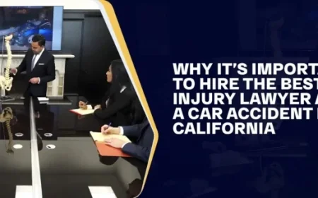Hire Top Injury Lawyer After California Car Accident for Best Results