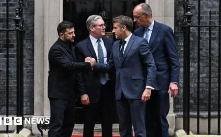 Starmer Backs Ukraine in Downing Street Talks with Zelensky