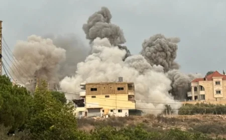 Israel Intensifies Airstrikes on Lebanon, Straining Fragile Truce