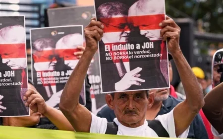 Honduras Pursues Ex-President Hernández’s Arrest Following Trump Pardon