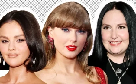 Taylor Swift Attends Chiefs Game with Selena Gomez and Lena Dunham