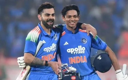 Kohli’s Six-Hitting Spree; Jaiswal Joins All-Format Centurions