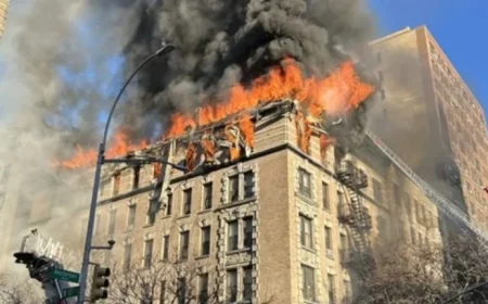 Two Injured as Four-Alarm Fire Engulfs Upper West Side Apartment