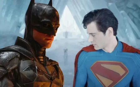 Superman, Batman Statues Fuel Speculation of Pattinson’s DCU Role