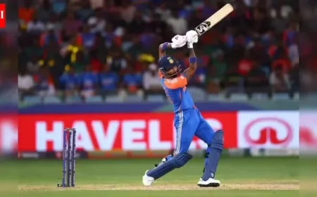 Hardik Pandya Nears Historic T20I Milestone as Indian All-Rounder