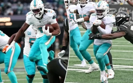Aaron Glenn Criticizes Jets’ Rushing Defense After Dolphins Gain 239 Yards