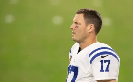 Philip Rivers Trains with Colts on Monday Night