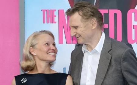 Pamela Anderson Confirms Truth Behind Liam Neeson Romance Rumors