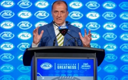 ACC Commissioner Works to Preserve Notre Dame Relationship