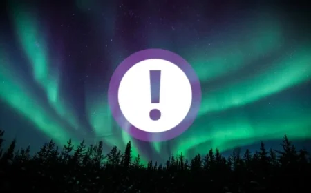 Strong Solar Storm Causes Auroras in Southern Quebec
