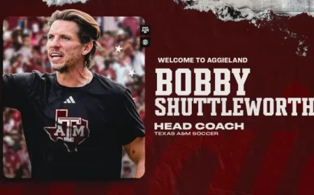 Shuttleworth Appointed to Lead Aggie Soccer Team