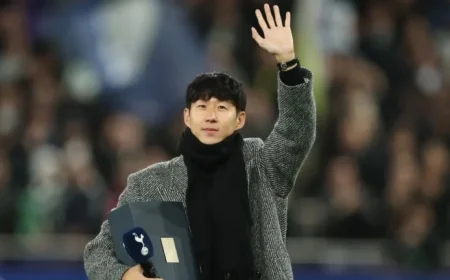 Son Bids Farewell to Tottenham Fans Following MLS Move