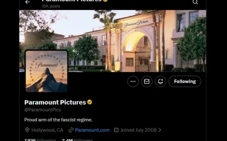 Paramount X Twitter Account Hacked, Declares ‘Proud Arm of Fascist Regime’