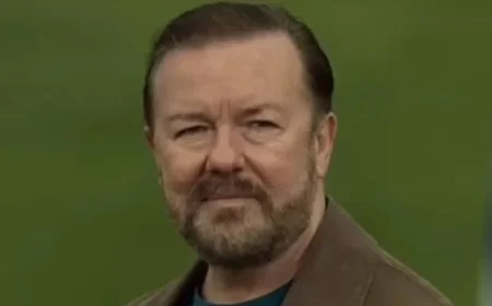 Ricky Gervais Donates Significant Tour Earnings to Charity