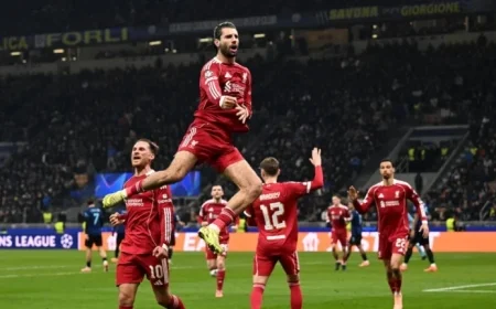Szoboszlai’s Late Penalty Secures Liverpool’s UCL Victory at San Siro