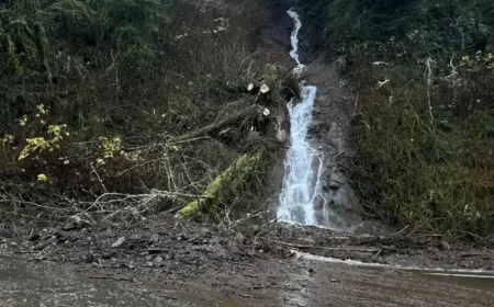 Northbound 101 Reopens After Flooding, Landslides Impact Oregon Coastal Routes