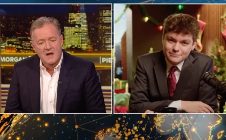 Piers Morgan Trapped by Nick Fuentes