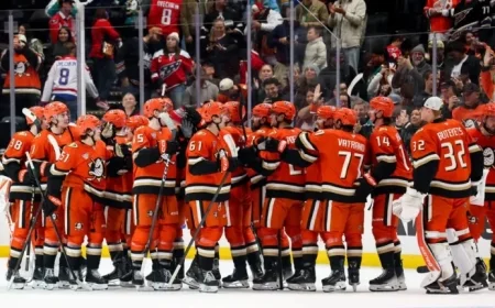 Division-Leading Ducks Begin Crucial Five-Game Road Trip