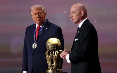 Watchdog Criticizes FIFA President for Supporting Trump’s Peace Prize Award