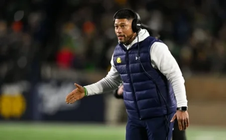 Titans, Giants Eligible to Interview Marcus Freeman Immediately