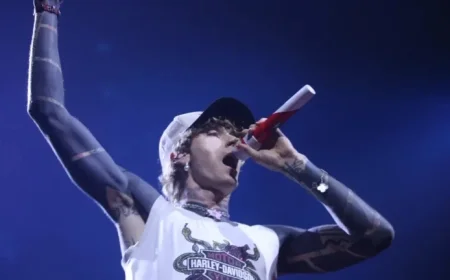 MGK Thrills Milwaukee with Spectacular Arena Performance