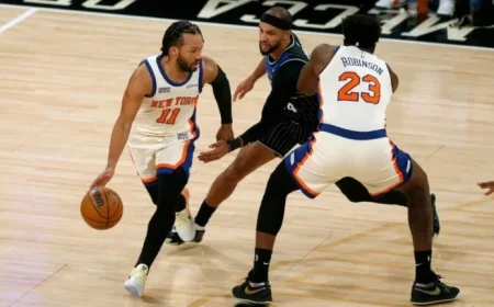 Brunson and Hart Propel Knicks to Triumph Over Magic