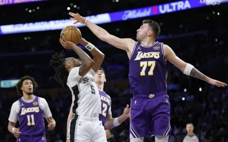 Lakers Face Spurs in NBA Cup Quarterfinal Showdown