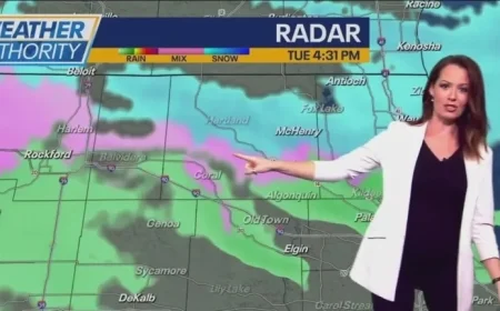 Chicago Faces Hazardous Roads due to Freezing Rain