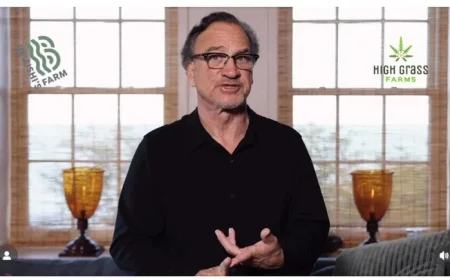 Jim Belushi Visits NJ to Endorse High Grass Farms Partnership