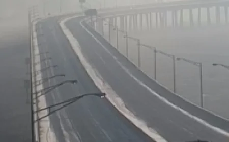 Charleston Bridges Closed After Collisions Amid Ice Warnings