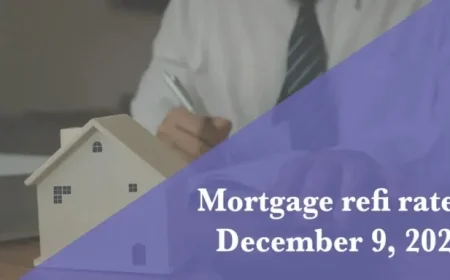 Dec. 9, 2025: Today’s Refinance Mortgage Rates Update