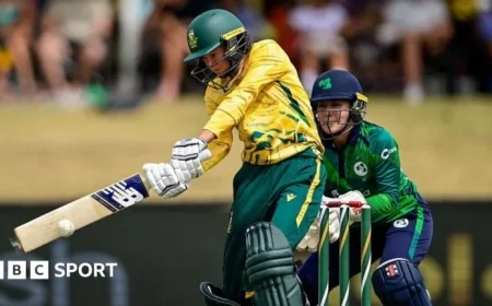 South Africa Women Clinch T20 Series Against Ireland with Game to Spare